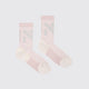Race Sock Dusty Pink