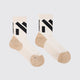 Race Sock Low Cut Beige