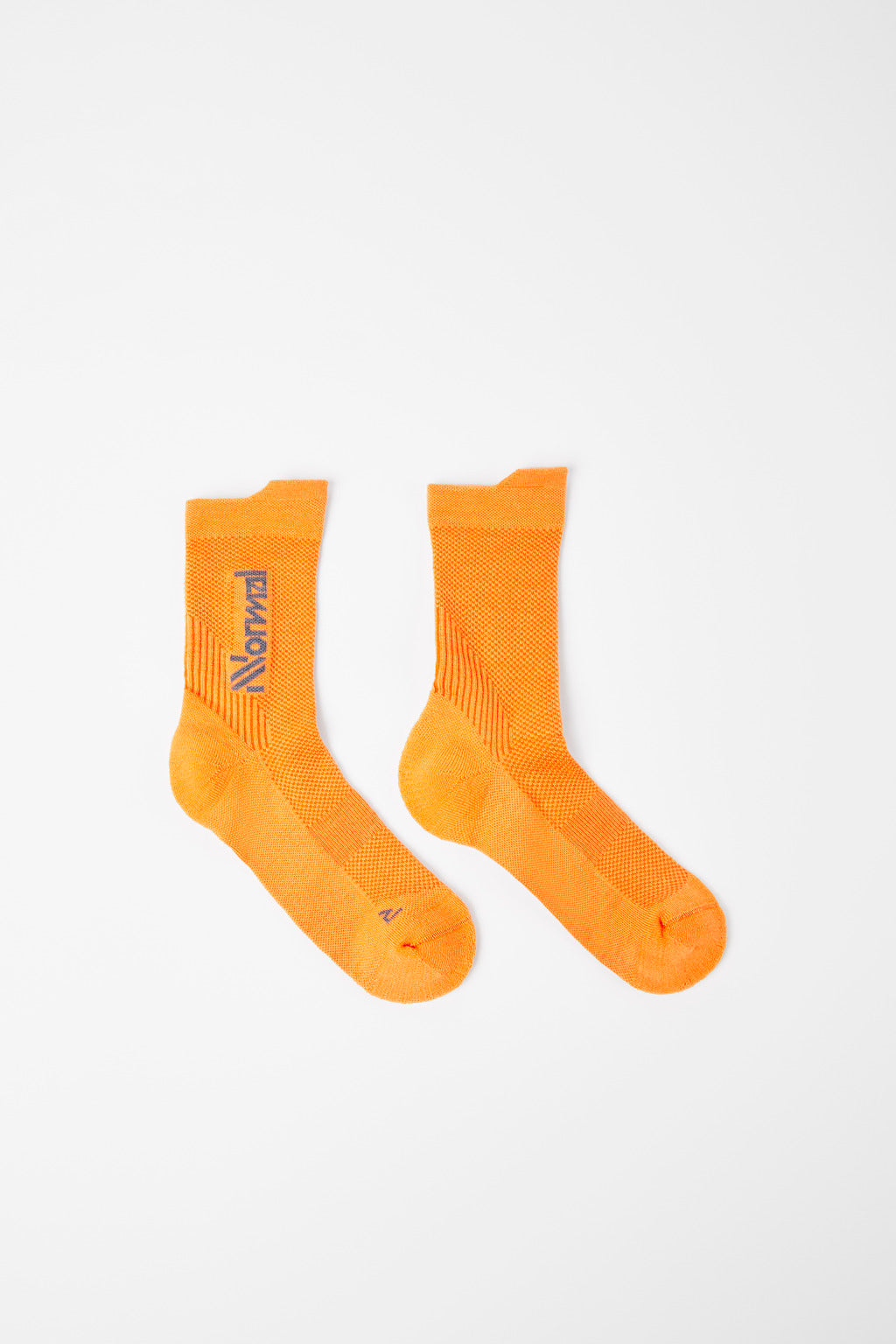 NNormal Merino Socks Orange  by Nnormal