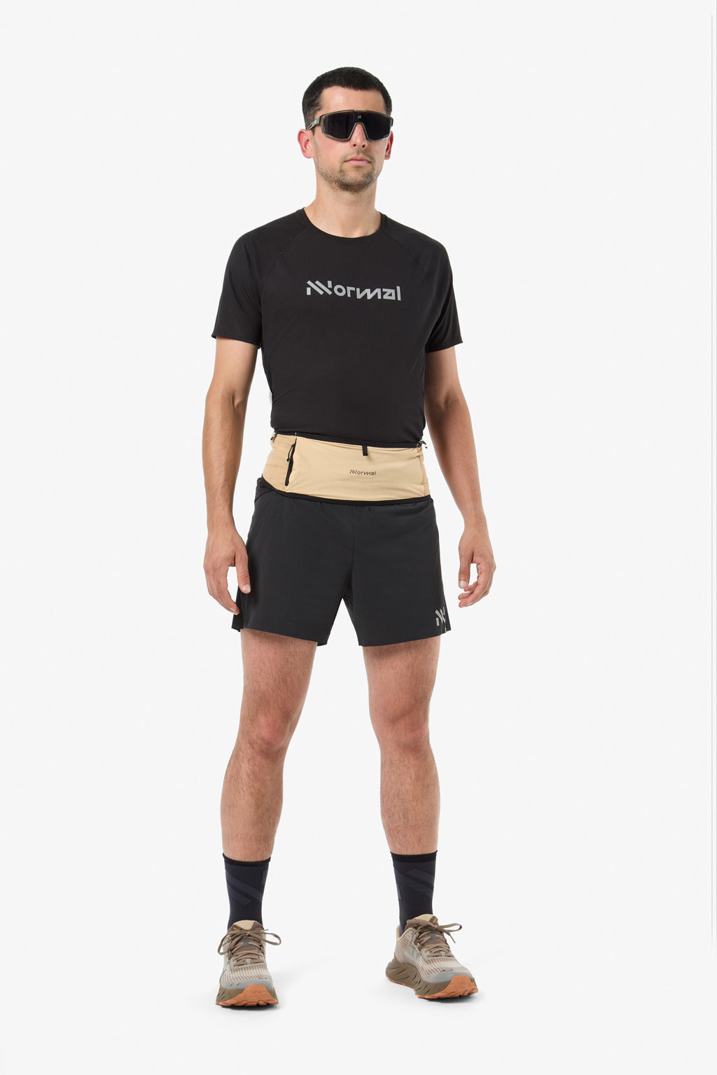 NNormal Trail Run Belt Beige  by Nnormal